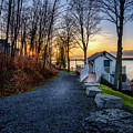 Until Next Year Cottage Sunset